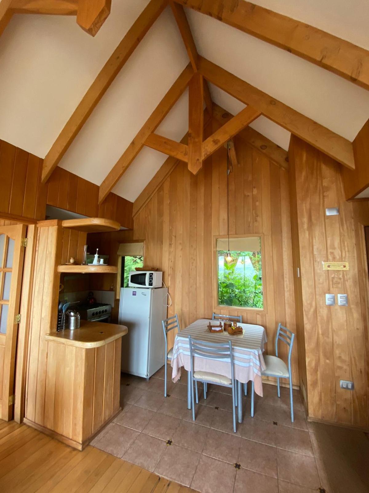Cabañas Bahia Celeste, Puerto Varas Exterior foto